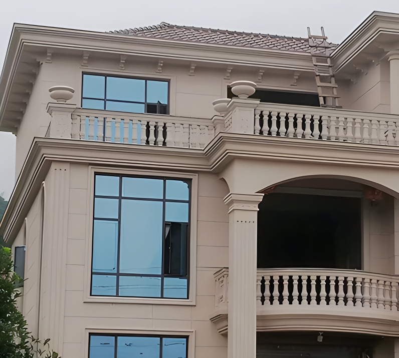 自建房外墙装饰用仿石涂料的作用